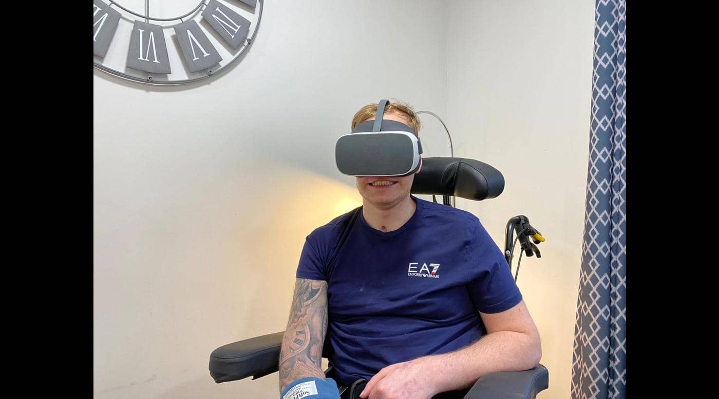 Virtual reality therapy improves lives of care home residents 