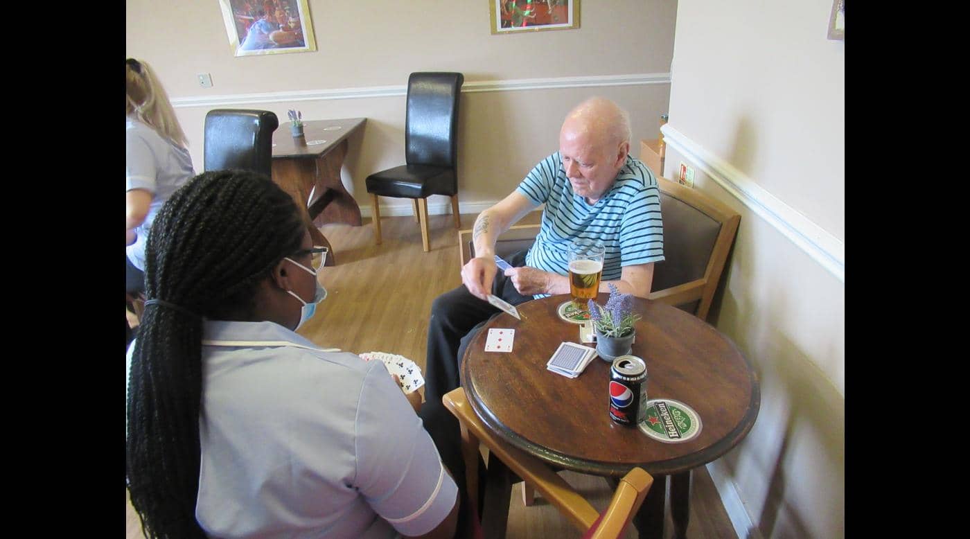 Our Scotia Heights care home opens ‘Six Towns Tavern’ for residents to enjoy during lockdown