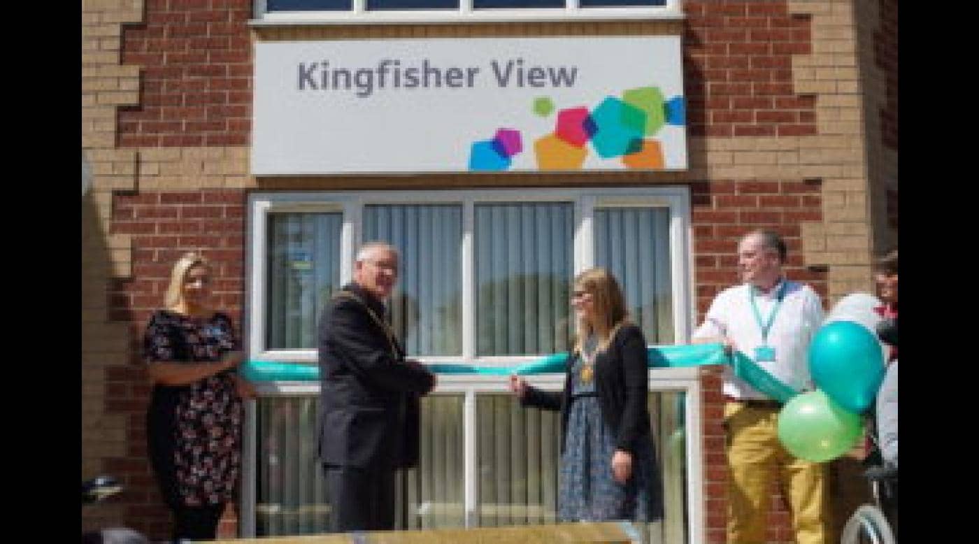 Mayor of Wakefield opens Kingfisher View